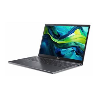 Acer Aspire 17 A17-51M - Intel Core 7 - 150U / jusqu'à 5.4 GHz - Win 11 Home - Intel Graphics - 32 Go RAM - 1.024 To SSD NVMe - 17.3" IPS 1920 x 1080 (Full HD) - Wi-Fi 6E - gris acier - clavier : Suisse Allemand