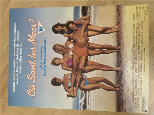 Où Sont les Mecs? - 1985 - Lisa Hartman - 40x60cm - Affiche État correct - N/A reconditionné disponible sur Fnac