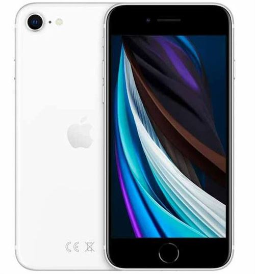 iPhone SE 2020 64 Go 4,7" Blanc Reconditionné avec Batterie neuve