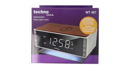 Radio-r&eacute;veil avec surface de chargement Qi WT 487