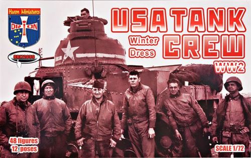Usa Tank Crew (winter Dress) Ww2 - 1:72e - Orion
