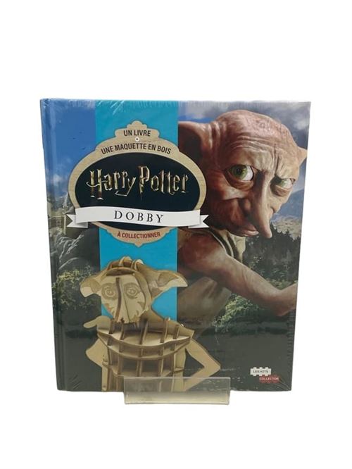 Livre + Maquette En Bois Harry Potter Dobby