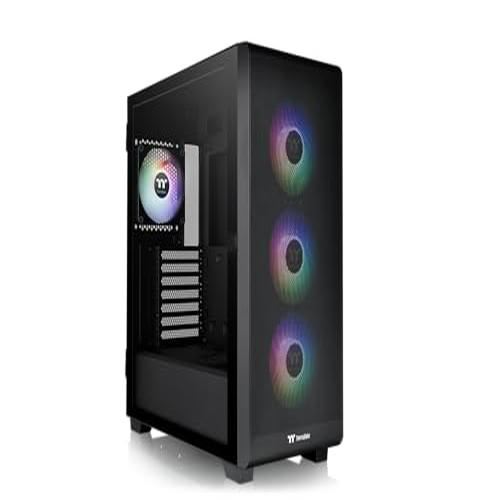 Thermaltake S250 Tg Atx Box 2xusba 3.2 Argb sans alimentation noir - Image 5