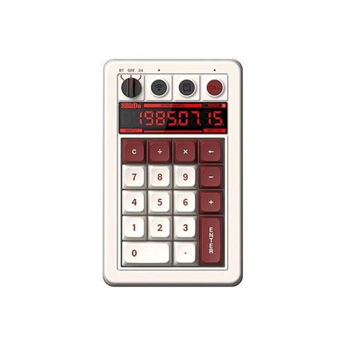 8Bitdo Retro 18 Wireless Mechanical Number Keypad Famicom Edition - Image 2