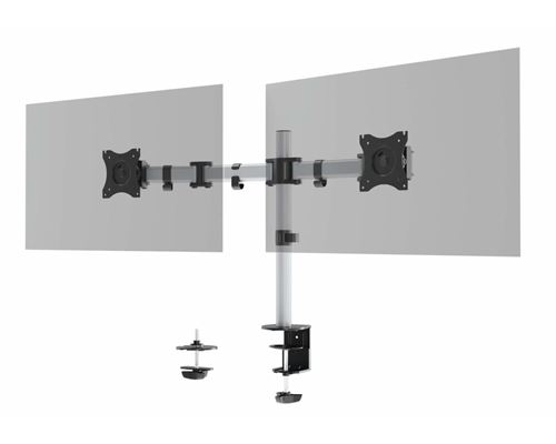 Durable 509523 monitor mount / stand 68.6 cm (27") Wall Silver