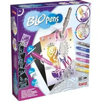 Kit Blowpen Art Maped - 24 Feutres Aérographes Avec Tubes - Loisir Créatif Enfant 5 Ans+