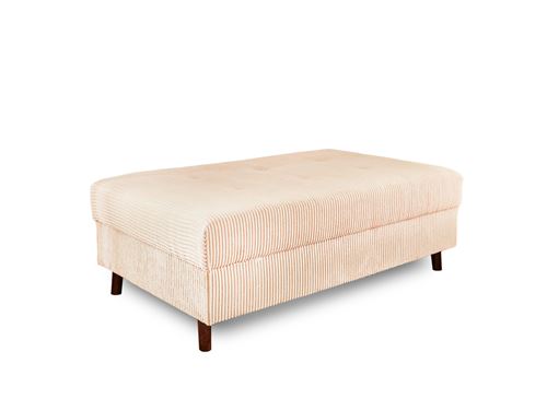 Non Communiqué Rune - Pouf Modulable - En Velours Côtelé - Beige