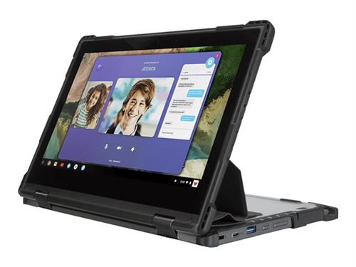 Lenovo - Sacoche pour ordinateur portable - noir, transparent - pour Lenovo Essentials Working Bundle; 300e (2nd Gen); 300e Chromebook (2nd Gen) AST