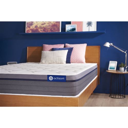 Actisom Matelas 80X200 Cm Ressorts Ensachés Et Mémoire De Forme - Actiflex Zen - Image 3