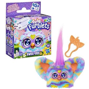 Furby Furblets SweeDee Mini peluche électronique pour filles et garçons plus de 45 sons