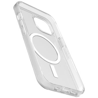 Coque antichoc OtterBox Symmetry + MagSafe pour iPhone 14 Transparent