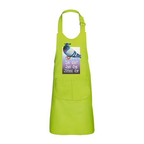 Fabulous Tablier Cuisine Enfant 2 Poches Vert You Can't Spell Cool - Haut de gamme