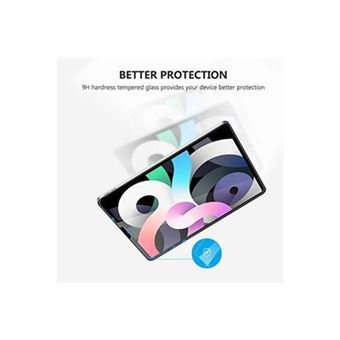 Protection d'écran pour smartphone Sparin verre trempé compatible avec ipad  air 4 2020, ipad pro 11 2020 et 2018, 2 pièces film protection écran pour  ipad pro 11, sans bulles, haute déf