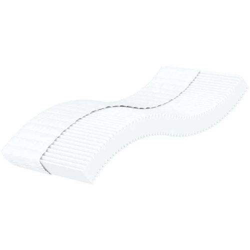 Matelas mousse 80x210 cm vidaxl accueil ferme soutien moelleux epaisseur 17 cm 5 zones housse de matelas