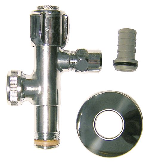 GENERIQUE - Robinet d'arrêt - Mâle / Mâle - 12x17 mm - Image 3