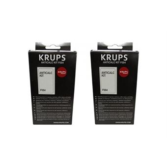 Lot de 2 bo�tes de d�tartrants pour machine � caf� krups - 1