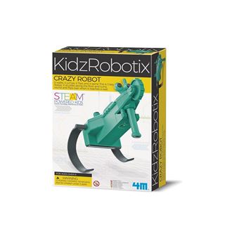 4M Kidzrobotics: Robot fou 17 cm vert - 1