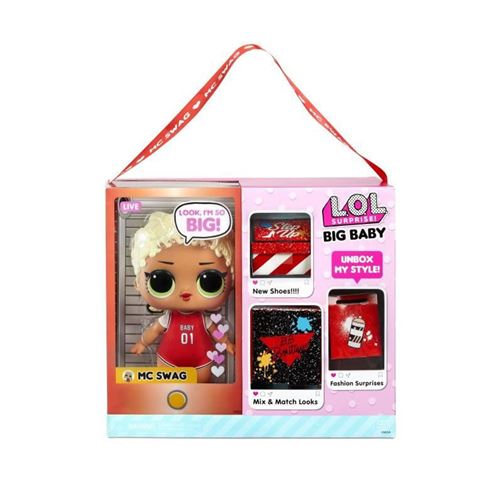 L.O.L. Surprise - Poupee Big Baby 30cm - M.C. Swag