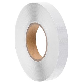 vidaXL Reflecterende tape 2,5 cm x 50 m PVC wit153119 - 1
