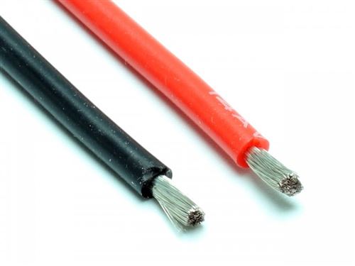 Pichler Câble silicone flexible 2 x 0.5 mm² 1 set
