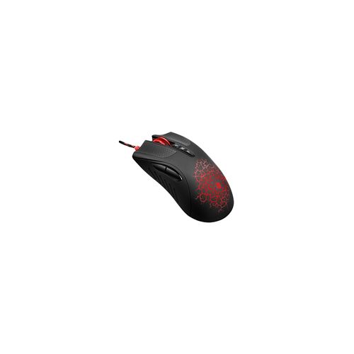 Souris A4Tech BLOODY A90 USB 6200DPI Noir Rouge RGB 8 Boutons Gaming - Image 3