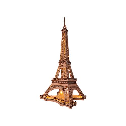 Rolife Beige Maquette Tour Eiffel Lumineuse