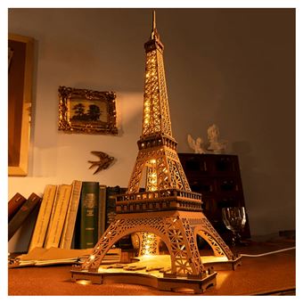 Maquette tour Eiffel lumineuse