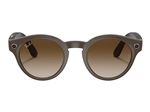 Lunettes de soleil Ray-Ban Stories Round Marron