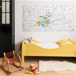 Poster à colorier Omy Fantastic XXL