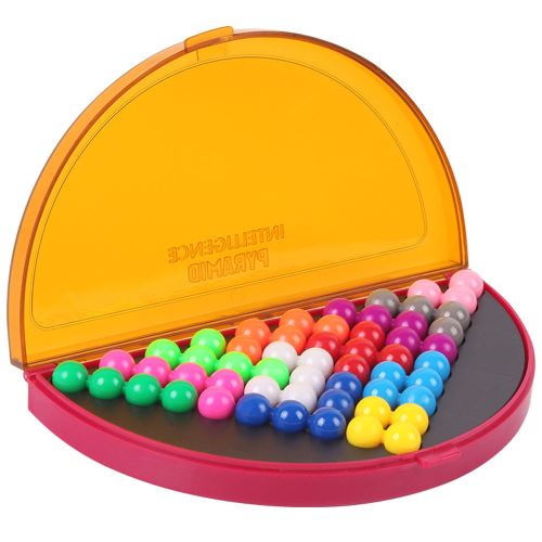 Intéressant QI magique Pyramide Perles Puzzle Logic esprit Jeu éducatif Toy