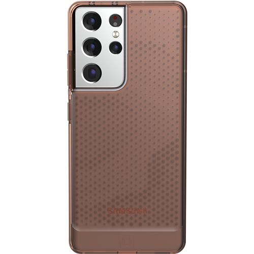 [U] Case for Samsung Galaxy S21 Ultra 5G [6.8-inch] - Lucent Orange - Achterzijde behuizing voor mobiele telefoon - oranje - voor Samsung Galaxy S21 Ultra 5G