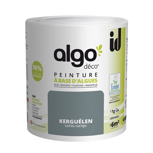 Peinture à Base D'algues Algo Satin Kerguelen 500ml