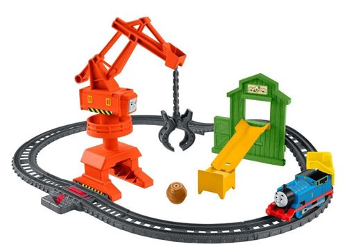 Thomas de Trein set de train TrackMaster Cassie Crane en Cargo8 pièces