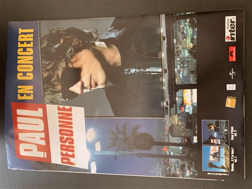 Paul PERSONNE - En Concert - 40x60cm - Affiche