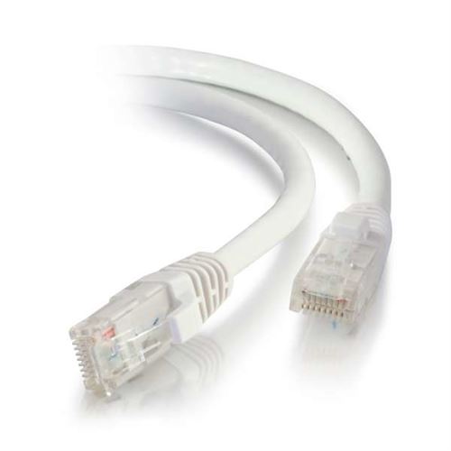 C2G 82500 Câble de Brassage - RJ-45 (M) vers RJ-45 (M) - 5 m - UTP - Cat 6a - Booted, Snagless - Noir (‿) Blanc
