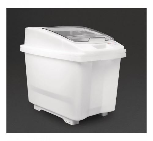 Boîte à ingrédients transparente avec roulettes - Araven 100 L - Polyéthylène10000 cl