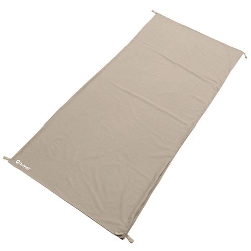 Outwell Doublure de sac de couchage 1 place Cotton Liner Beige 230099