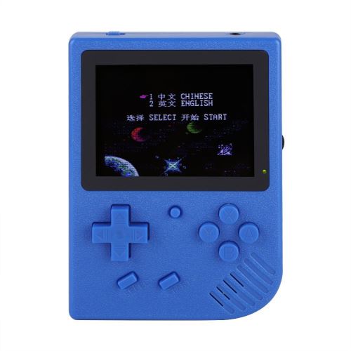 Console de Jeu Vidéo Portable de poche Rétro Classique de 3,5 Pouces - Bleu