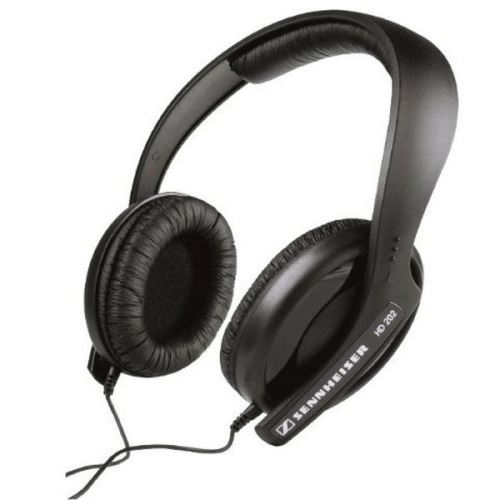 Sennheiser HD 202 - Écouteurs - circum-aural - filaire - jack 3,5mm - noir