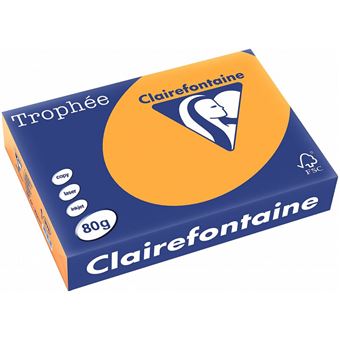 Clairefontaine CLAIRALFA - Ultra blanc - A4 (210 x 297 mm) - 80 g/m² - 500  feuille(s) papier uni - Papier ramette à la Fnac