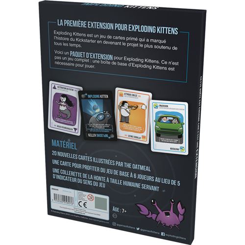 Exploding kittens : nsfw edition - asmodee - jeu de société - jeu de cartes  - jeu d'ambiance - jeu adulte - La Poste