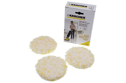 Cireuse Sol et Parquet Karcher Kärcher Pads Polissage pour Sols Pierre, Lino, Pvc