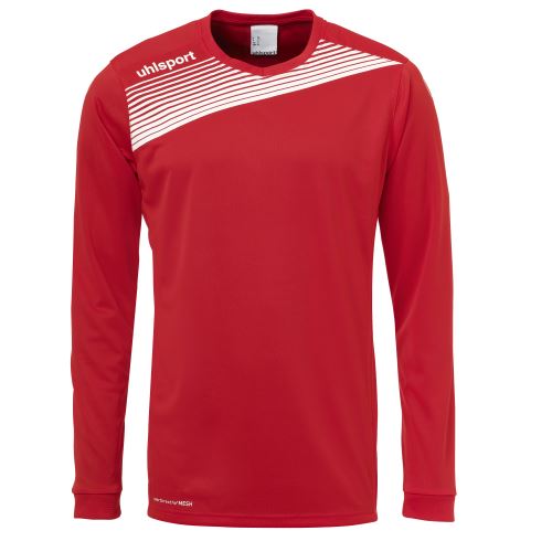 Maillot Uhlsport Liga 2.0 manches longues-bleu marine/bleu ciel-L