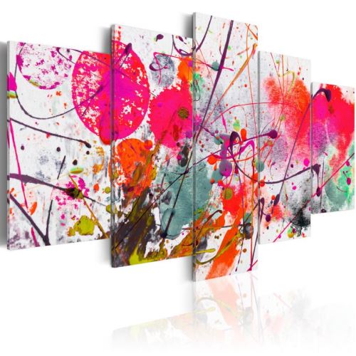 Tableau - Dance of Red .Taille : 200x100