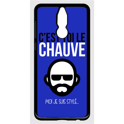 Coque huawei mate 10 lite modèle lite c est toi le chauve moi je suis styl 3