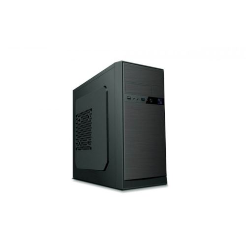 CoolBox M500 - Towermodel - micro ATX 500 Watt - zwart - USB/Audio