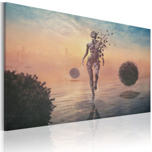 Tableau - Lightness of heaviness .Taille : 120x80