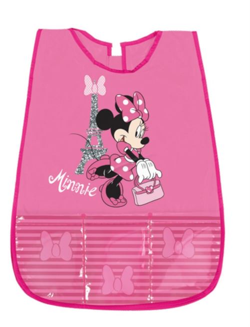 Perletti tablier enfant Minnie Mouse fille souris rose 46 cm