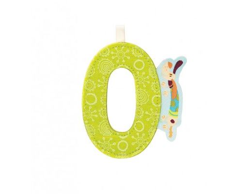 Lettre de l'alphabet décorative o - lilliputiens