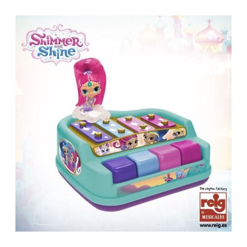 SHIMMER SHINE Xylophone - Boîte litho avec fenetre